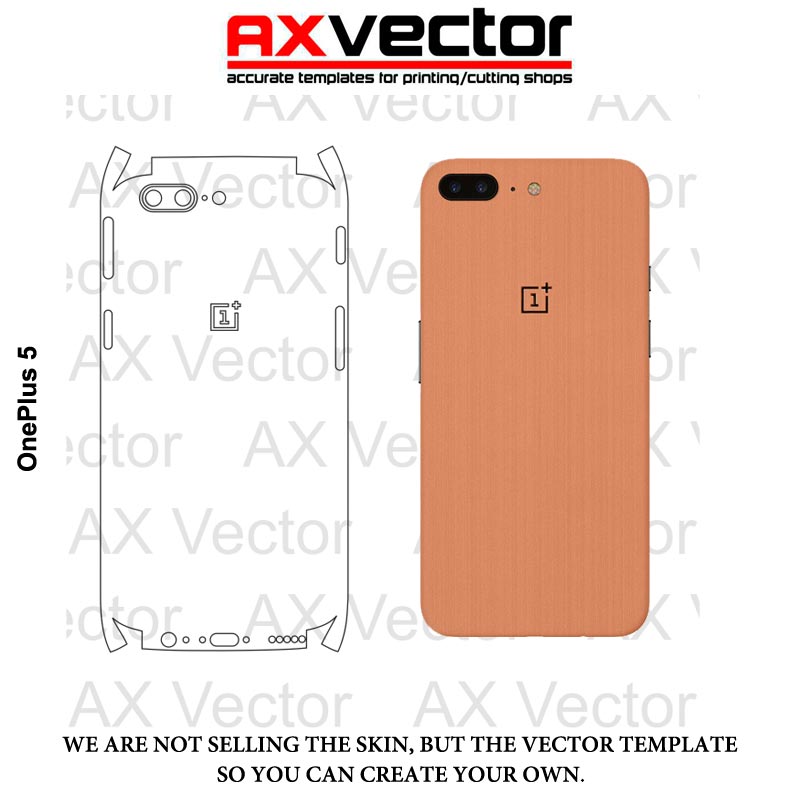 OnePlus 5 Vector Template