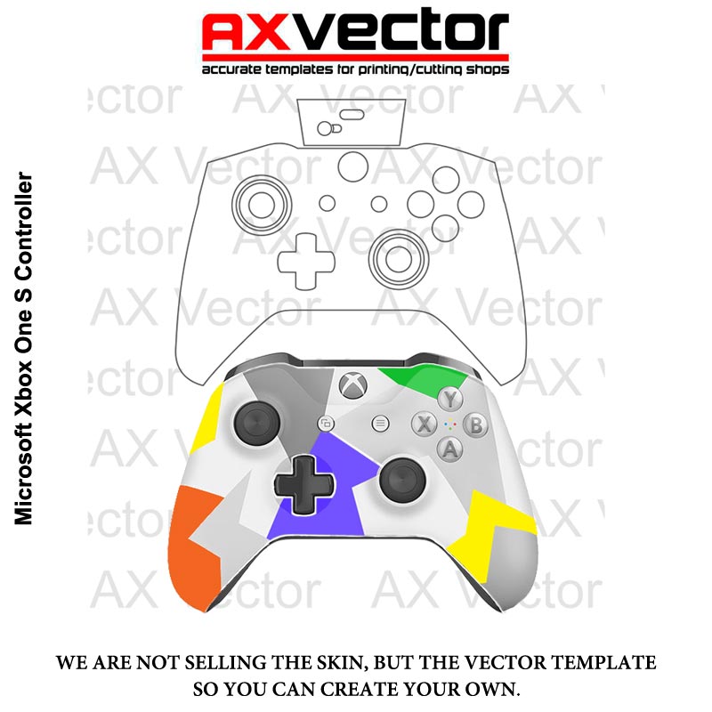 Xbox One S Controller Template